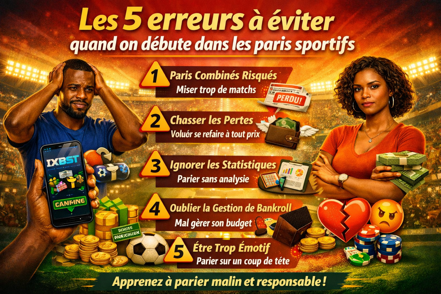 5 erreurs à éviter